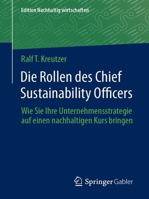 cover image of Die Rollen des Chief Sustainability Officers